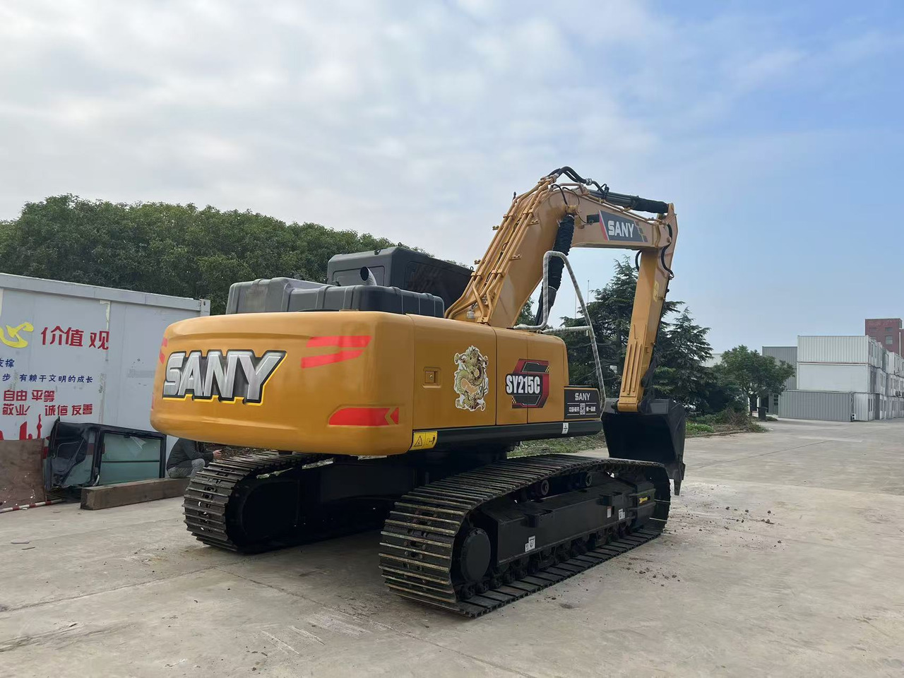 Sany SY215C Used Excavator Mitsubishi Engine - حفار زحاف: صورة 2 Sany SY215C Used Excavator Mitsubishi Engine - حفار زحاف: صورة 2