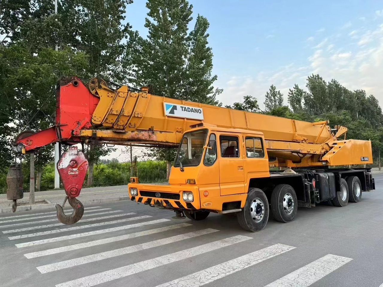 TADANO TG500E Good Condition 50 ton Truck Crane - موبايل كرين: صورة 1 TADANO TG500E Good Condition 50 ton Truck Crane - موبايل كرين: صورة 1
