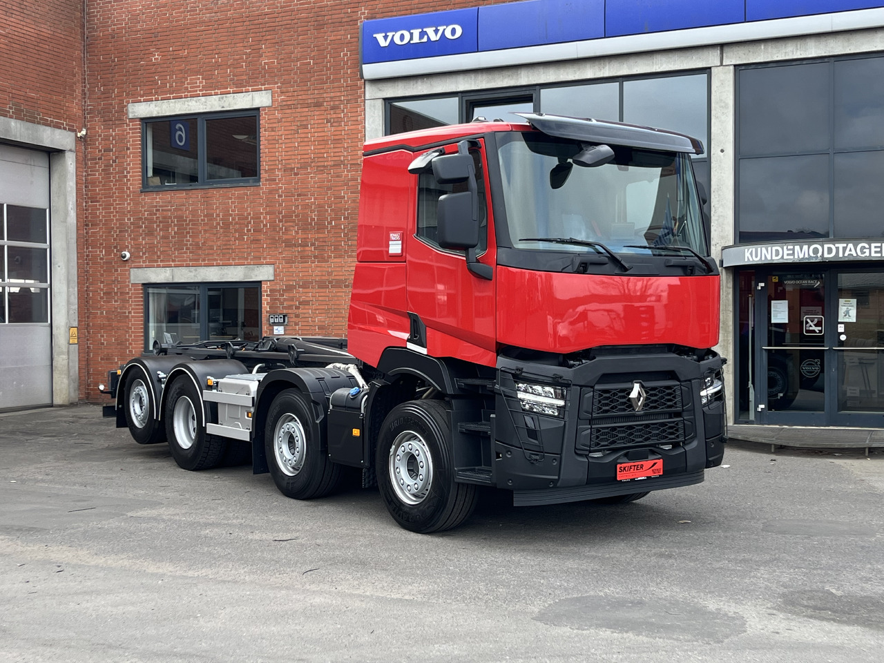 Renault C 520 8x2 - شاحنة ذات خطاف: صورة 1 Renault C 520 8x2 - شاحنة ذات خطاف: صورة 1
