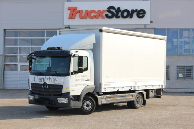 شاحنة ستارة جانبية Mercedes-Benz Atego 818 TOP TOP TOP: صورة 1