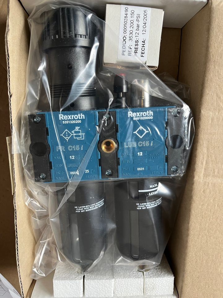 REXROTH Service unit 5351 024 000 5351024000 - قطع غيار - آلات البناء: صورة 1 REXROTH Service unit 5351 024 000 5351024000 - قطع غيار - آلات البناء: صورة 1