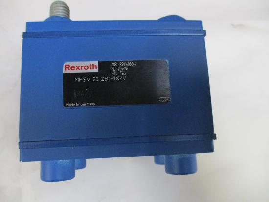 Rexroth R901408664 MHSV 25 ZB1-1X/V - قطع غيار - شاحنة: صورة 1 Rexroth R901408664 MHSV 25 ZB1-1X/V - قطع غيار - شاحنة: صورة 1
