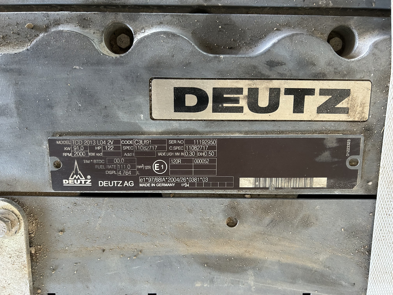 Deutz TCD 2013 L04 2V - محرك - حفارة: صورة 5 Deutz TCD 2013 L04 2V - محرك - حفارة: صورة 5