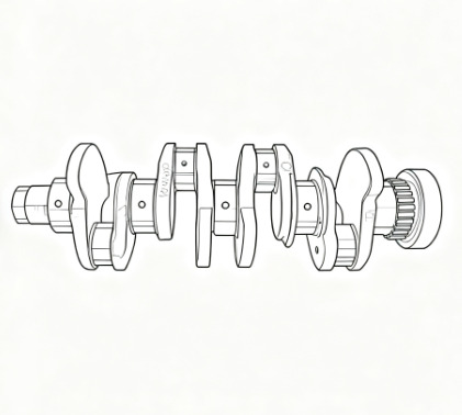 OEM Cummins ISL 8.9 EURO 5 5340179 /5443207 crankshaft - المحرك و قطع الغيار: صورة 1 OEM Cummins ISL 8.9 EURO 5 5340179 /5443207 crankshaft - المحرك و قطع الغيار: صورة 1