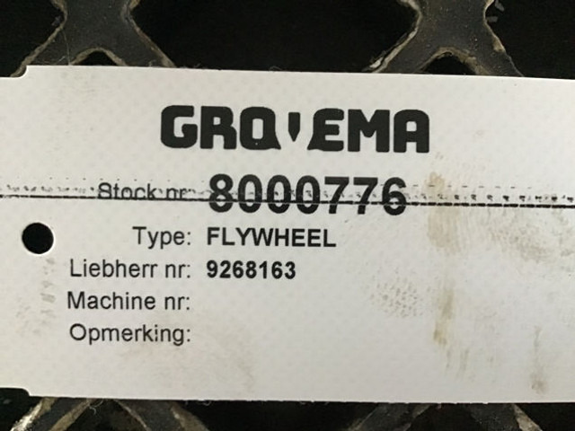 Liebherr Flywheel - دولاب الموازنة: صورة 2 Liebherr Flywheel - دولاب الموازنة: صورة 2