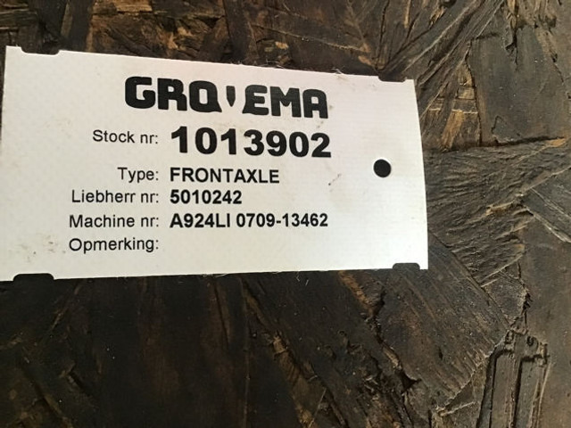 Liebherr Front Axle - المحور الأمامي: صورة 5 Liebherr Front Axle - المحور الأمامي: صورة 5