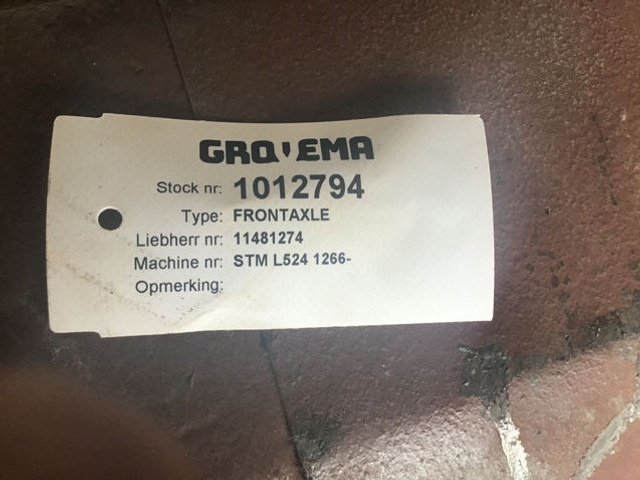 المحور و قطع الغيار Liebherr Frontaxle: صورة 7