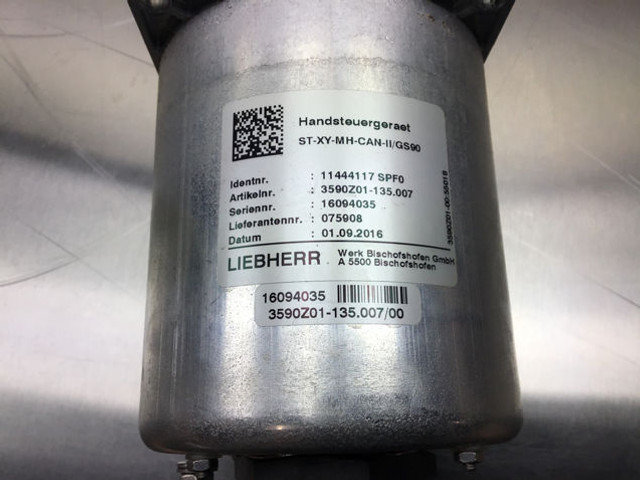 Liebherr Pilo Control Unit - عتلة تبديل السرعة: صورة 2 Liebherr Pilo Control Unit - عتلة تبديل السرعة: صورة 2