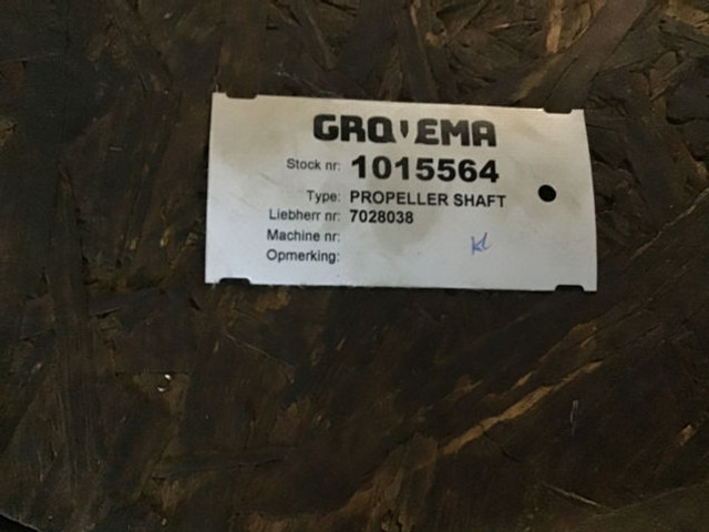 Liebherr Propeller Shaft - نصف رمح: صورة 2 Liebherr Propeller Shaft - نصف رمح: صورة 2