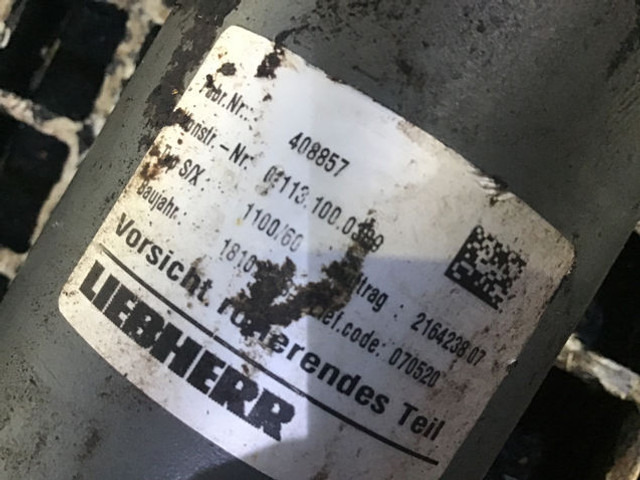 Liebherr Propellor Shaft - نصف رمح: صورة 3 Liebherr Propellor Shaft - نصف رمح: صورة 3