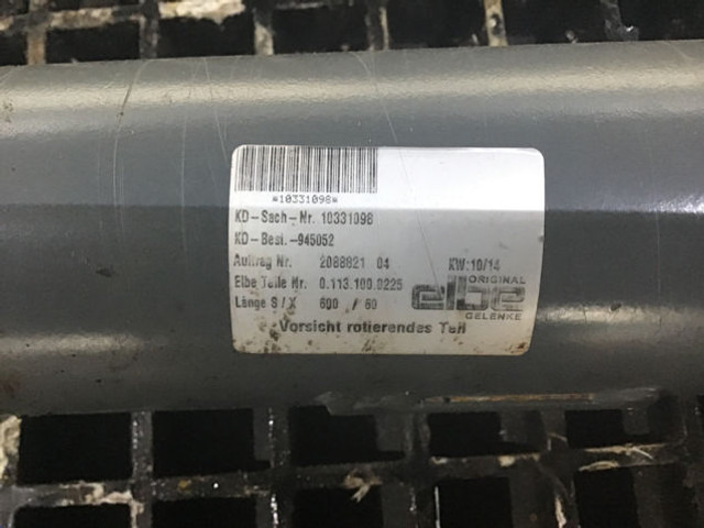 Liebherr Propellor Shaft - نصف رمح: صورة 4 Liebherr Propellor Shaft - نصف رمح: صورة 4