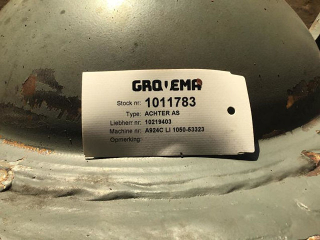 Liebherr REAR AXLE - المحور و قطع الغيار: صورة 5 Liebherr REAR AXLE - المحور و قطع الغيار: صورة 5