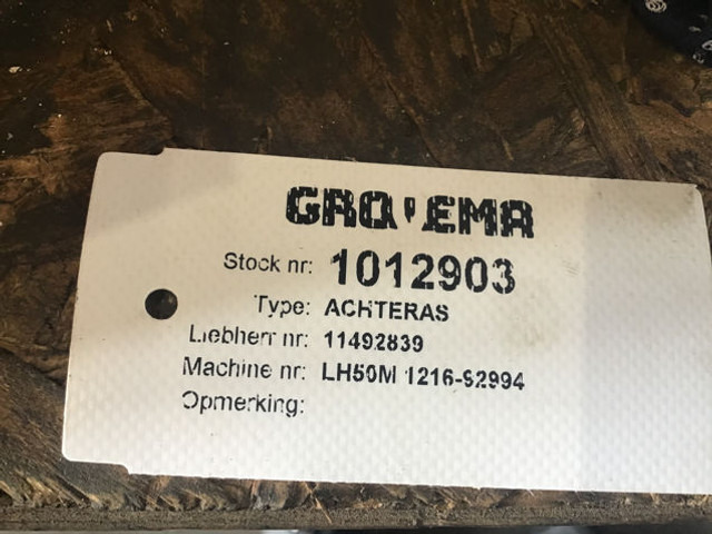 Liebherr Rear Axle - المحور و قطع الغيار: صورة 4 Liebherr Rear Axle - المحور و قطع الغيار: صورة 4