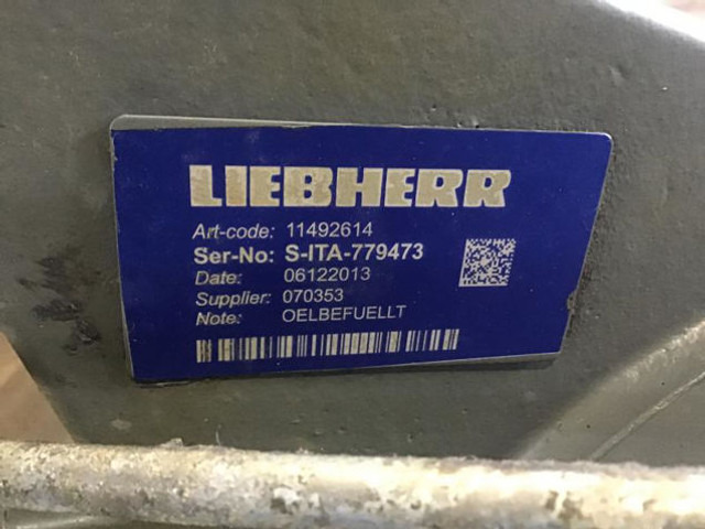 Liebherr Rear Axle - المحور الخلفي: صورة 2 Liebherr Rear Axle - المحور الخلفي: صورة 2