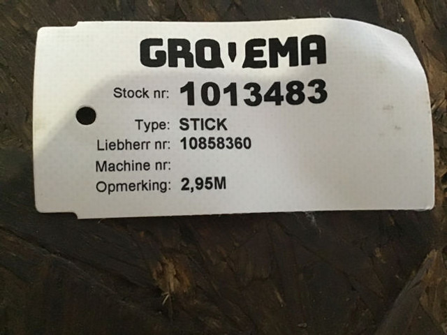 Liebherr Stick 2.95 M - ملحق: صورة 4 Liebherr Stick 2.95 M - ملحق: صورة 4