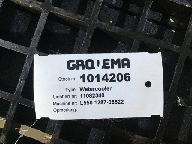 Liebherr Water cooler - مبرد المحرك: صورة 4 Liebherr Water cooler - مبرد المحرك: صورة 4