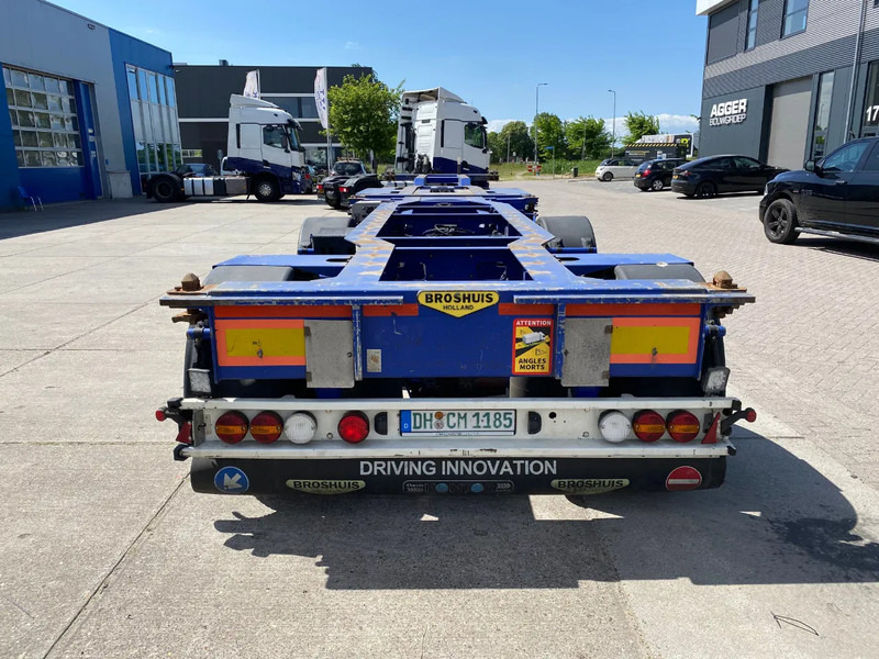 Broshuis 2Connect 2AKCC / 4 Axles / 3x Steering Axle / 2x Lift Axle - نصف مقطورة لنقل الحاويات: صورة 2 Broshuis 2Connect 2AKCC / 4 Axles / 3x Steering Axle / 2x Lift Axle - نصف مقطورة لنقل الحاويات: صورة 2