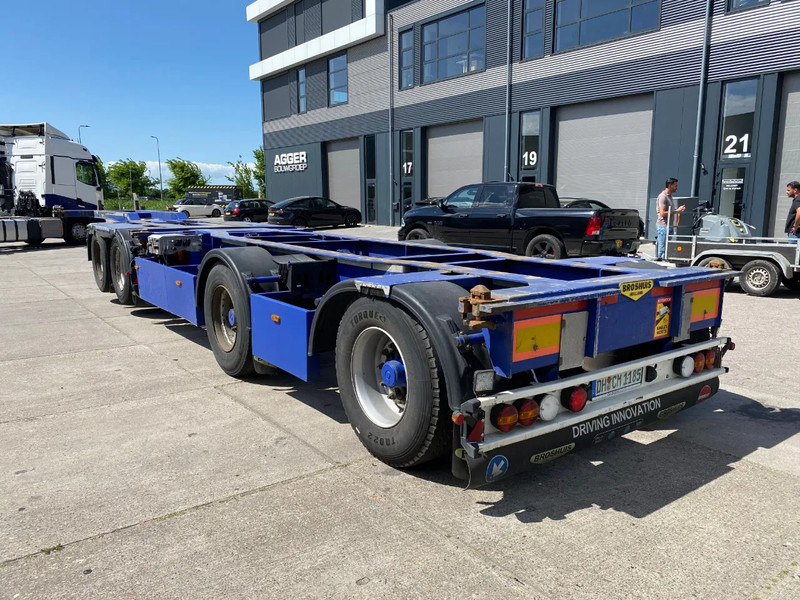 Broshuis 2Connect 2AKCC / 4 Axles / 3x Steering Axle / 2x Lift Axle - نصف مقطورة لنقل الحاويات: صورة 3 Broshuis 2Connect 2AKCC / 4 Axles / 3x Steering Axle / 2x Lift Axle - نصف مقطورة لنقل الحاويات: صورة 3