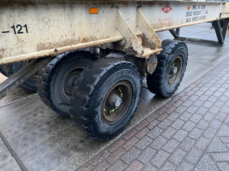 نصف مقطورة لنقل الحاويات Buiscar HD 36 / 36 Ton / 20 FT - 30 FT / Skeletal / Port Trailer: صورة 8