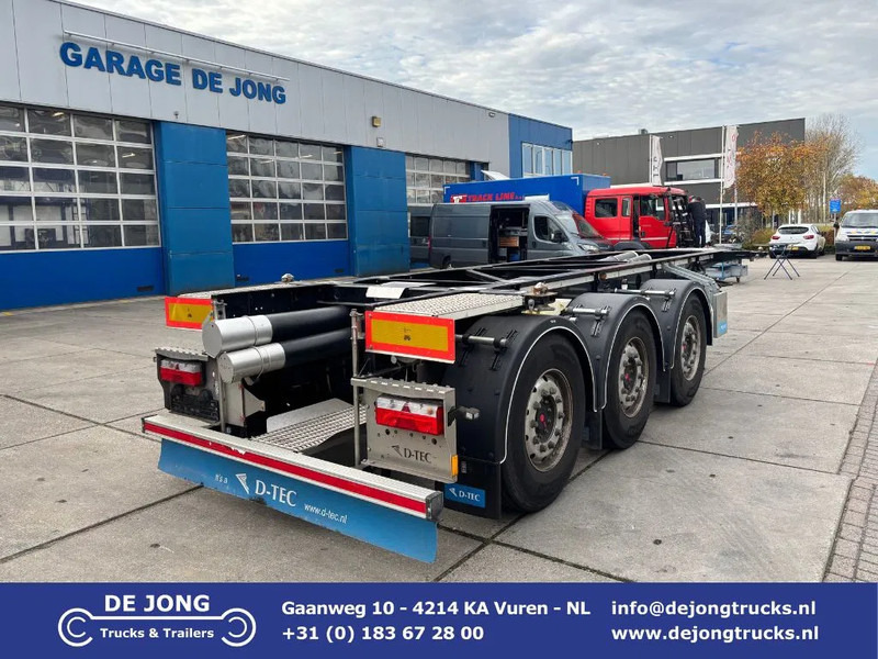 D-Tec CC-20-3-T / 20 FT ADR Tank Chassis / SAF Disc - نصف مقطورة لنقل الحاويات: صورة 1 D-Tec CC-20-3-T / 20 FT ADR Tank Chassis / SAF Disc - نصف مقطورة لنقل الحاويات: صورة 1