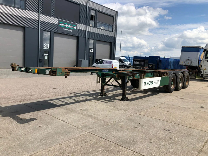 Flandria 40 FT Container Chassis / BPW + Disc / Lift Axle - نصف مقطورة لنقل الحاويات: صورة 4 Flandria 40 FT Container Chassis / BPW + Disc / Lift Axle - نصف مقطورة لنقل الحاويات: صورة 4