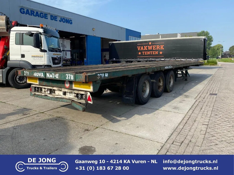 Flandria Plateau Trailer with Tiwst-Locks / SAF - نصف مقطورة مسطحة: صورة 1 Flandria Plateau Trailer with Tiwst-Locks / SAF - نصف مقطورة مسطحة: صورة 1