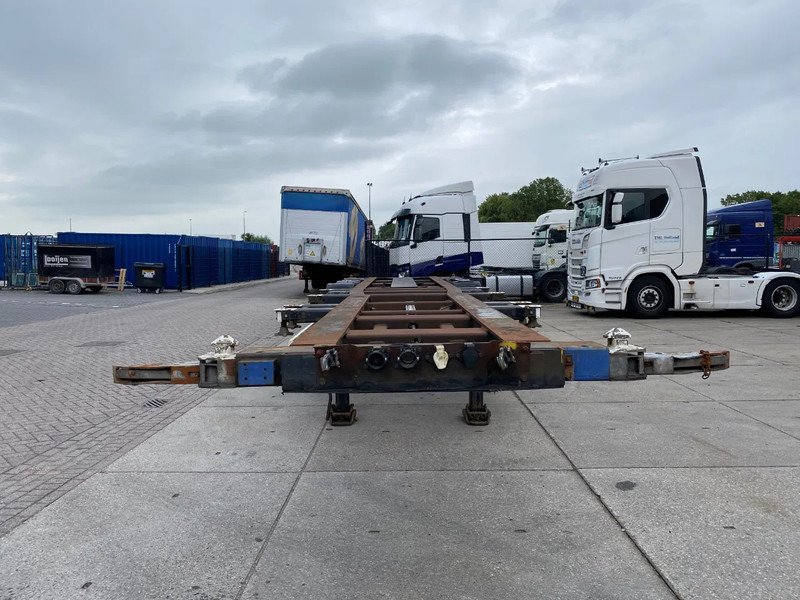 Kögel SW24 Container Chassis / 2x Extendable / BPW + Drum - نصف مقطورة لنقل الحاويات: صورة 5 Kögel SW24 Container Chassis / 2x Extendable / BPW + Drum - نصف مقطورة لنقل الحاويات: صورة 5