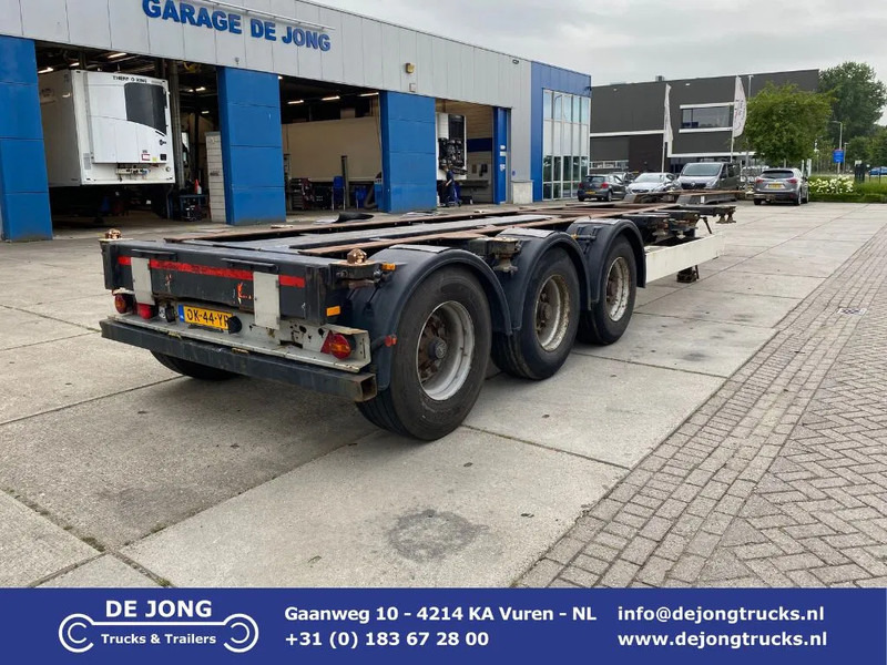 Kögel SW24 Container Chassis / 2x Extendable / BPW + Drum - نصف مقطورة لنقل الحاويات: صورة 1 Kögel SW24 Container Chassis / 2x Extendable / BPW + Drum - نصف مقطورة لنقل الحاويات: صورة 1