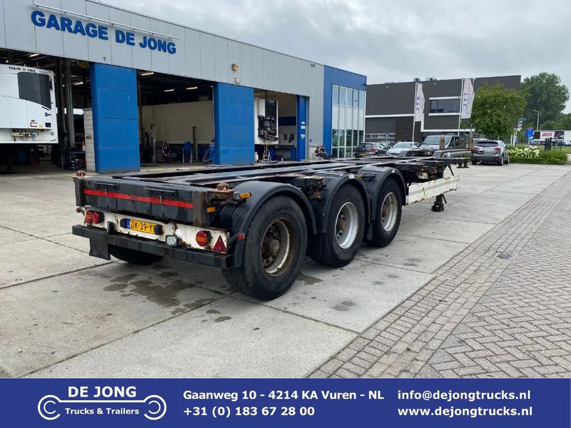 Kögel SW24 Container Chassis / 2x Extendable / BPW + Drum - نصف مقطورة لنقل الحاويات: صورة 1 Kögel SW24 Container Chassis / 2x Extendable / BPW + Drum - نصف مقطورة لنقل الحاويات: صورة 1