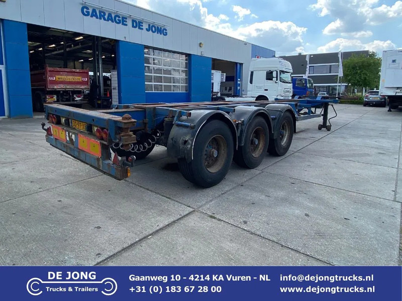 Kromhout KRH0-1013 / 1x Lift Axle / 2x Extendable / BPW - نصف مقطورة لنقل الحاويات: صورة 1 Kromhout KRH0-1013 / 1x Lift Axle / 2x Extendable / BPW - نصف مقطورة لنقل الحاويات: صورة 1