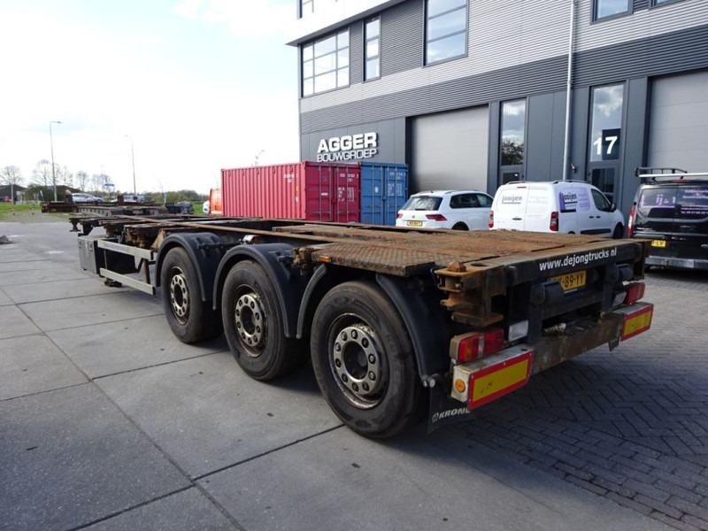 Krone SD Chassis / ADR / 2x Extendable / MB + Disc / 2x Lift Axle - نصف مقطورة لنقل الحاويات: صورة 3 Krone SD Chassis / ADR / 2x Extendable / MB + Disc / 2x Lift Axle - نصف مقطورة لنقل الحاويات: صورة 3