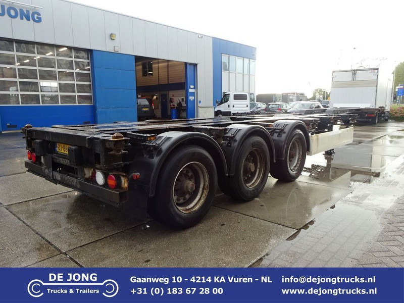 Krone SDC 27 / Container Chassis / BPW + Drum / Lift Axle - نصف مقطورة لنقل الحاويات: صورة 1 Krone SDC 27 / Container Chassis / BPW + Drum / Lift Axle - نصف مقطورة لنقل الحاويات: صورة 1