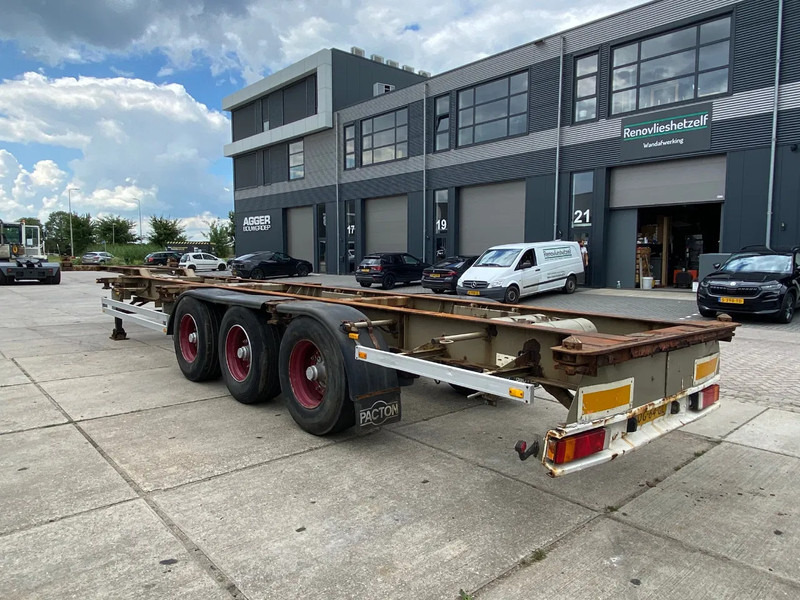Pacton 40 FT Container Chassis / BPW + DISC - نصف مقطورة لنقل الحاويات: صورة 2 Pacton 40 FT Container Chassis / BPW + DISC - نصف مقطورة لنقل الحاويات: صورة 2