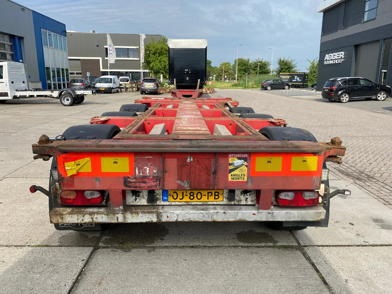 Pacton T3-010 Multi / 3x Extendable / 1x Lift Axle - نصف مقطورة لنقل الحاويات: صورة 2 Pacton T3-010 Multi / 3x Extendable / 1x Lift Axle - نصف مقطورة لنقل الحاويات: صورة 2