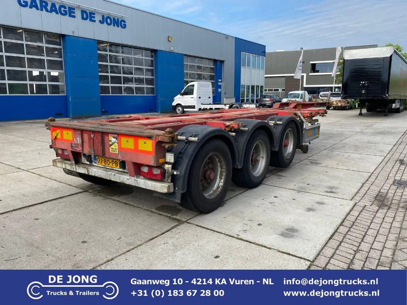 Pacton T3-010 Multi / 3x Extendable / 1x Lift Axle - نصف مقطورة لنقل الحاويات: صورة 1 Pacton T3-010 Multi / 3x Extendable / 1x Lift Axle - نصف مقطورة لنقل الحاويات: صورة 1