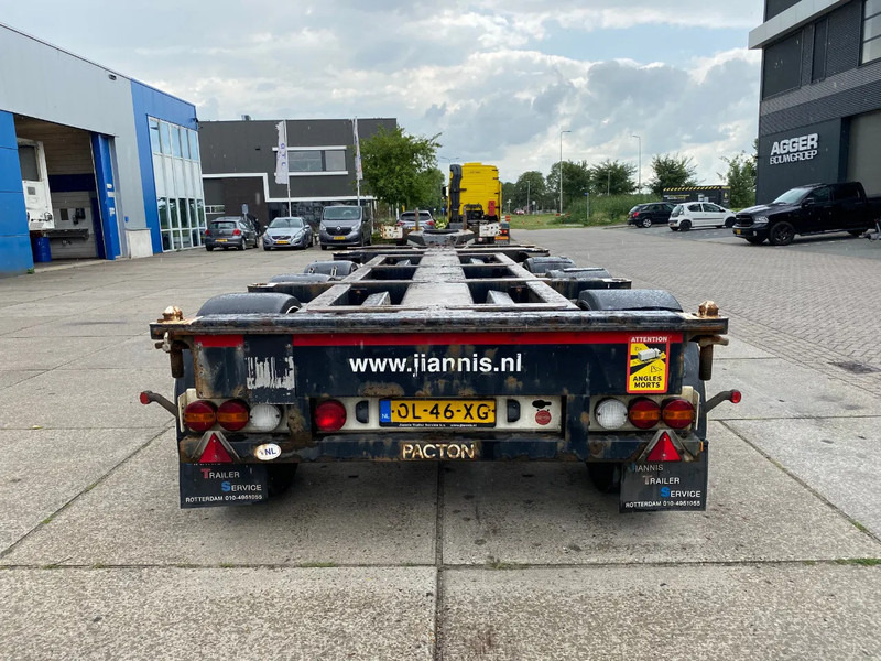 Pacton TXC 343 Multi / 3x Extendable / 1x Lift Axle - نصف مقطورة لنقل الحاويات: صورة 2 Pacton TXC 343 Multi / 3x Extendable / 1x Lift Axle - نصف مقطورة لنقل الحاويات: صورة 2