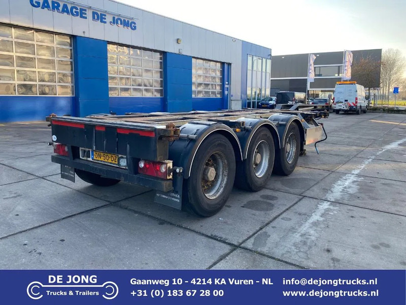 Pacton TXC 343 Multi / 3x Extendable / 1x Lift Axle - نصف مقطورة لنقل الحاويات: صورة 1 Pacton TXC 343 Multi / 3x Extendable / 1x Lift Axle - نصف مقطورة لنقل الحاويات: صورة 1