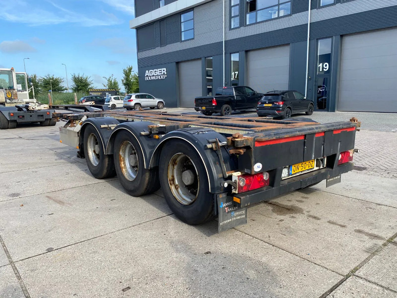 Pacton TXC 343 Multi / 3x Extendable / 1x Lift Axle - نصف مقطورة لنقل الحاويات: صورة 3 Pacton TXC 343 Multi / 3x Extendable / 1x Lift Axle - نصف مقطورة لنقل الحاويات: صورة 3