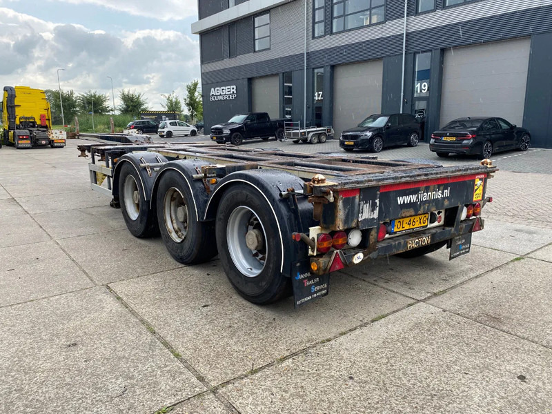 Pacton TXC 343 Multi / 3x Extendable / 1x Lift Axle - نصف مقطورة لنقل الحاويات: صورة 3 Pacton TXC 343 Multi / 3x Extendable / 1x Lift Axle - نصف مقطورة لنقل الحاويات: صورة 3