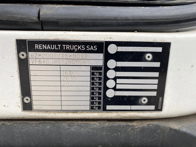 شاحنة مقفلة Renault D16.280 / Closed Box / Automatic / Euro 6: صورة 13 شاحنة مقفلة Renault D16.280 / Closed Box / Automatic / Euro 6: صورة 13