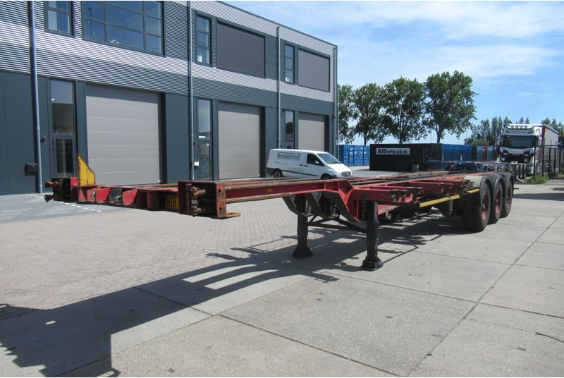 Renders Container Chassis / Extendable on rear / BPW + drum - نصف مقطورة لنقل الحاويات: صورة 3 Renders Container Chassis / Extendable on rear / BPW + drum - نصف مقطورة لنقل الحاويات: صورة 3