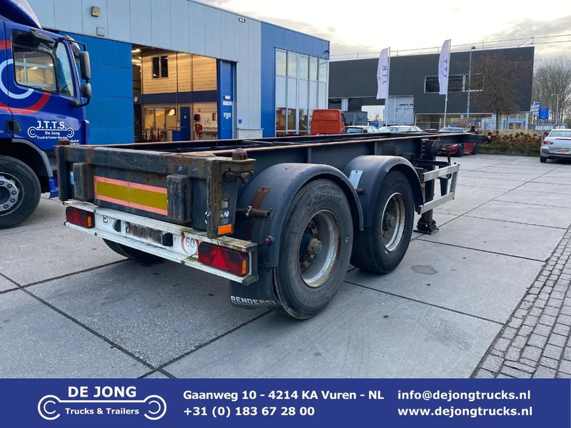 Renders Euro 700 / Container Chassis / 20 FT - نصف مقطورة لنقل الحاويات: صورة 1 Renders Euro 700 / Container Chassis / 20 FT - نصف مقطورة لنقل الحاويات: صورة 1