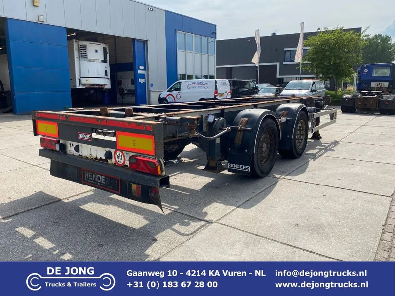 Renders RMAC9.9NA / Container aanhanger BDF / SAF + Disc - مقطورة نقل الحاويات: صورة 1 Renders RMAC9.9NA / Container aanhanger BDF / SAF + Disc - مقطورة نقل الحاويات: صورة 1