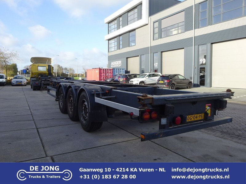 Schmitz Cargobull SCF 24G / MB + DISC / 40-45FT / 1x Lift axle - نصف مقطورة لنقل الحاويات: صورة 1 Schmitz Cargobull SCF 24G / MB + DISC / 40-45FT / 1x Lift axle - نصف مقطورة لنقل الحاويات: صورة 1