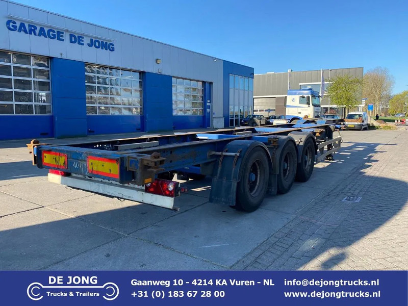 TURBO'S HOET 40 FT / BPW + Disc / 1x Lift Axle / 4690 KG! - نصف مقطورة لنقل الحاويات: صورة 1 TURBO'S HOET 40 FT / BPW + Disc / 1x Lift Axle / 4690 KG! - نصف مقطورة لنقل الحاويات: صورة 1