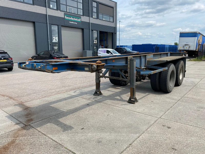 Van Hool 20FT Chassis / Steel Suspension / Double Air - نصف مقطورة لنقل الحاويات: صورة 4 Van Hool 20FT Chassis / Steel Suspension / Double Air - نصف مقطورة لنقل الحاويات: صورة 4