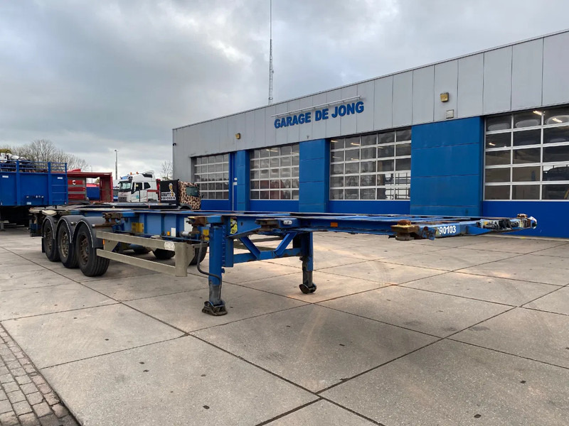 Van Hool 3B0079 / Container chassis / SAF + Disc - نصف مقطورة لنقل الحاويات: صورة 5 Van Hool 3B0079 / Container chassis / SAF + Disc - نصف مقطورة لنقل الحاويات: صورة 5