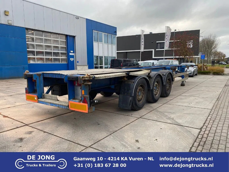 Van Hool 3B0079 / Container chassis / SAF + Disc - نصف مقطورة لنقل الحاويات: صورة 1 Van Hool 3B0079 / Container chassis / SAF + Disc - نصف مقطورة لنقل الحاويات: صورة 1
