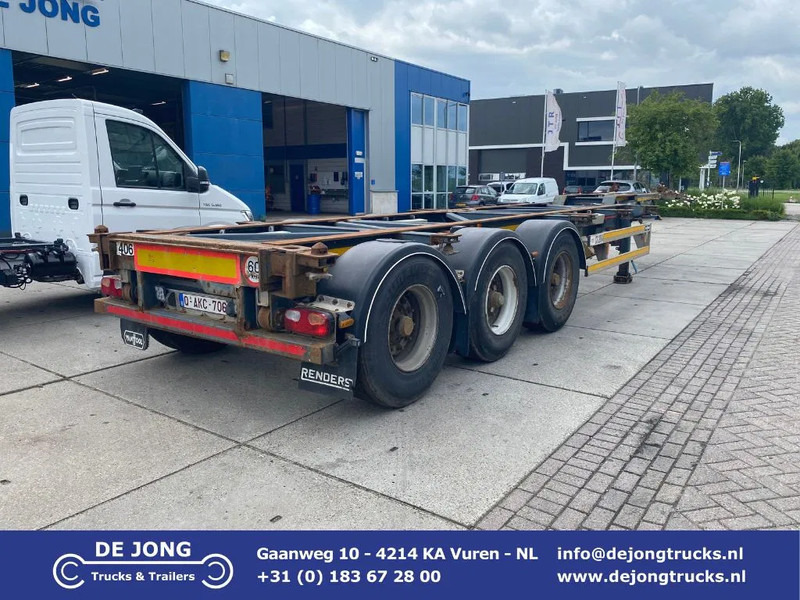 Van Hool Container Chassis / 40-45 FT / BPW - نصف مقطورة لنقل الحاويات: صورة 1 Van Hool Container Chassis / 40-45 FT / BPW - نصف مقطورة لنقل الحاويات: صورة 1