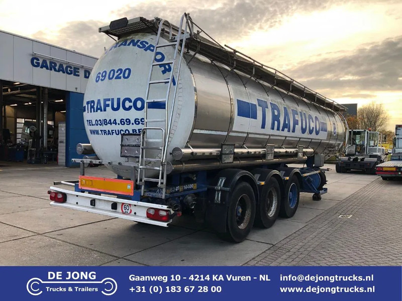 Van Hool Tank / 33.280 LT / 4 compartments / ADR / Inox - نصف مقطورة صهريج: صورة 1 Van Hool Tank / 33.280 LT / 4 compartments / ADR / Inox - نصف مقطورة صهريج: صورة 1